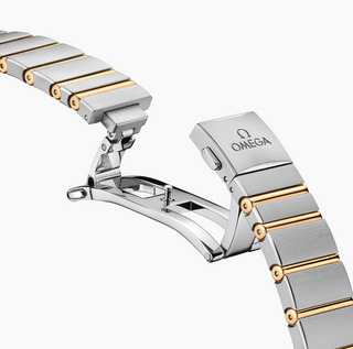 Omega 18K Gold and Stainless Steel Constellation Watch
