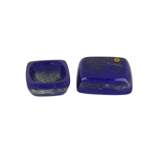 Pair of Trianon Lapis Rectangular Salt Cellars