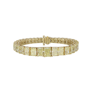 Tenenbaum Workshop 18K Gold Diamonds Line Bracelet