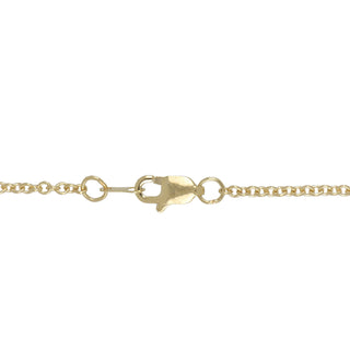 Tenenbaum 18K Gold Diamond Flower Pendant Necklace