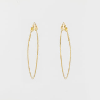 Tenenbaum Collection 18K Gold Hoop Earrings