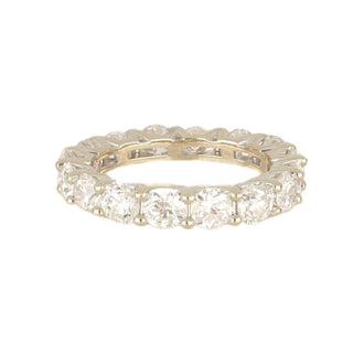 Platinum Old European-Cut Diamond Eternity Band