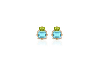 Colored Stone Earring