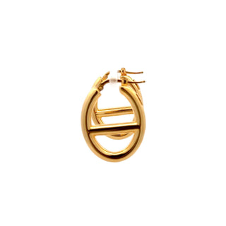 Antonio Papini 18K Gold Hoop Earrings