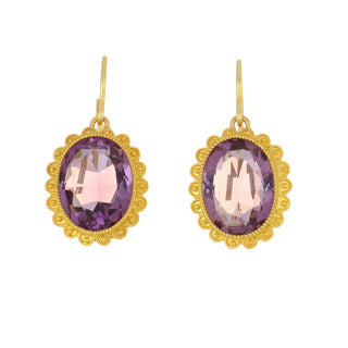 Tenenbaum Workshop 18K Gold Amethyst Earrings