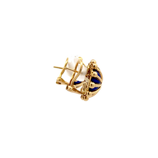 2000s Tiffany & Co. 18K Gold Button Earrings