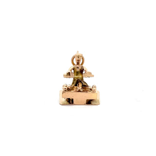 14K Gold Drop Pendant