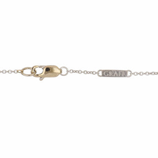 Estate Graff 18K Gold Diamond Butterfly Pendant Necklace