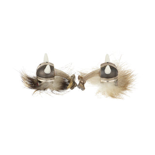 Deakin & Francis Sterling Silver Viking Skull Cufflink