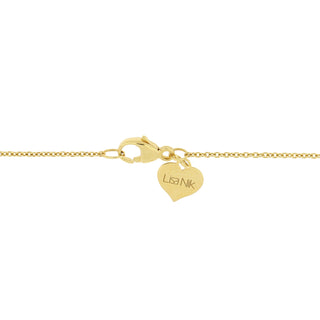 Lisa Nik 18K Gold Peridot Pendant Necklace