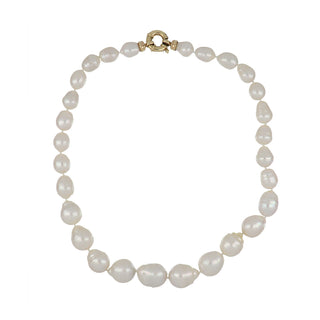 Vintage/Estate 14K Gold South Sea Pearl Matinee Length Strand