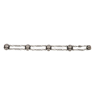 Victorian Silver Napoleon III Bracelet