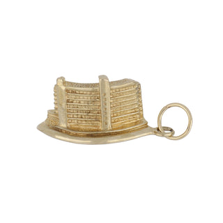 Estate 14K Gold Miami Charm