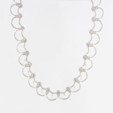 Load image into Gallery viewer, 18K White Gold Diamond Collar Necklace
