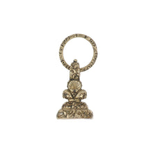 Load image into Gallery viewer, Early Victorian Carved Gold Filled Watch Fob with Red Paste
