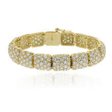 Load image into Gallery viewer, Estate 18K Gold Diamond Bracelet
