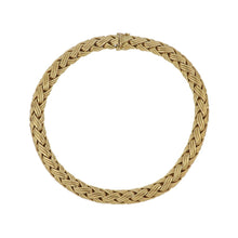 Load image into Gallery viewer, Estate Tiffany &amp; Co. 18K Gold Woven Collar Necklace
