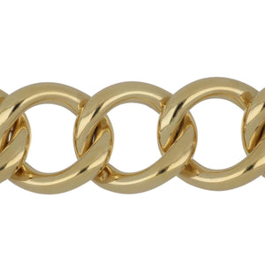 Italian 18K Gold Link Bracelet