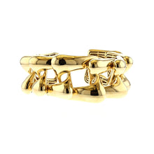 Load image into Gallery viewer, Italian 18K Gold Cuff Bracelet
