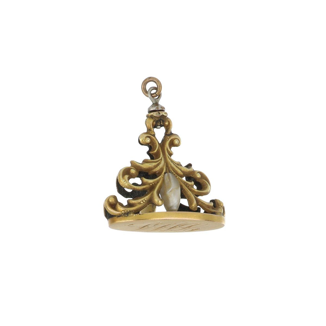 Victorian 14K Gold Watch Fob