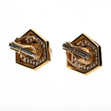 Load image into Gallery viewer, Estate David Webb 18K Gold and Platinum South Sea Pearl Earrings with Diamonds
