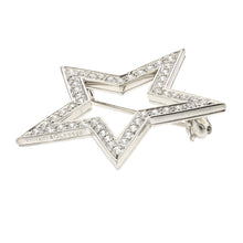 Load image into Gallery viewer, Estate Tiffany &amp; Co. Platinum Diamond Star Pin
