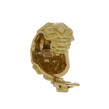 Load image into Gallery viewer, Estate Katy Briscoe 18K Gold Scrollwork Earrings
