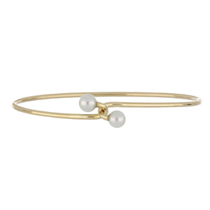 Estate 14K Gold Bracelet with Pearls
