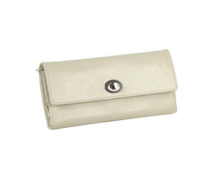 WOLF London Cream Jewelry Roll