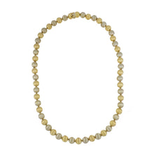 Load image into Gallery viewer, Estate Buccellati 18K Two-Tone Gold Bead Necklace
