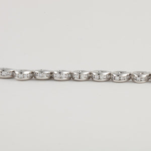 Estate Krypell Platinum Diamond Line Bracelet