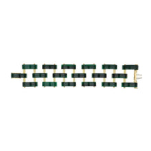 Load image into Gallery viewer, Aletto Brothers 18K Gold Green Onyx Bridge Bracelet with Diamonds
