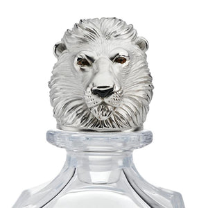Deakin & Francis Silver Matte Silver Lion Decanter