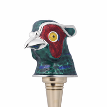 Load image into Gallery viewer, Deakin &amp; Francis Silver Enameled Pheasant Corkscrew
