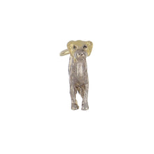 Load image into Gallery viewer, Meche 14K Gold and Rhodium Brittany Spaniel Charm
