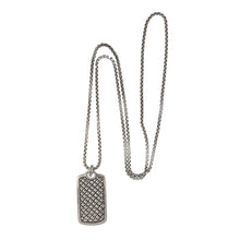 Load image into Gallery viewer, Scott Kay Sterling Silver Dog Tag Necklace
