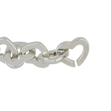 Load image into Gallery viewer, Estate Tiffany &amp; Co. Sterling Silver and 18K Gold Interlocking Heart Link Bracelet
