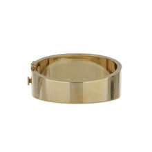 Load image into Gallery viewer, Mid-Century Bespoke Platinum and 14K Gold Bangle with Diamonds
