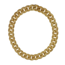 Load image into Gallery viewer, Vintage 1980s 18K Gold Chain Link Necklace
