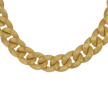 Load image into Gallery viewer, Vintage 1980s 18K Gold Chain Link Necklace
