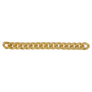 Vintage 18K Gold Chain Link Bracelet