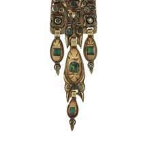 Load image into Gallery viewer, Important Georgian Emerald 18K Gold Day/Night Earrings

