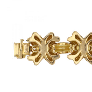Estate Tiffany & Co. 18K Gold Signature Collection Bracelet