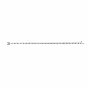 Estate Tiffany & Co. Platinum 'Victoria' Diamond Line Bracelet