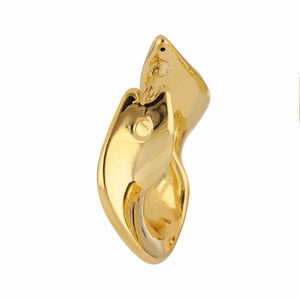 Italian Oversized 18K Gold Hoop Earrings