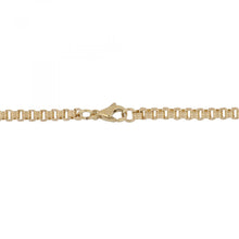 Load image into Gallery viewer, Mid-Century 14K Gold Box Chain
