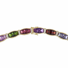 Load image into Gallery viewer, Vintage 1990s Multi-Gemstone Necklace

