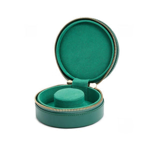 WOLF Sophia Round Zip Case in Forest