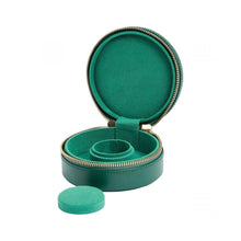 Load image into Gallery viewer, WOLF Sophia Round Zip Case in Forest
