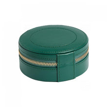 Load image into Gallery viewer, WOLF Sophia Round Zip Case in Forest
